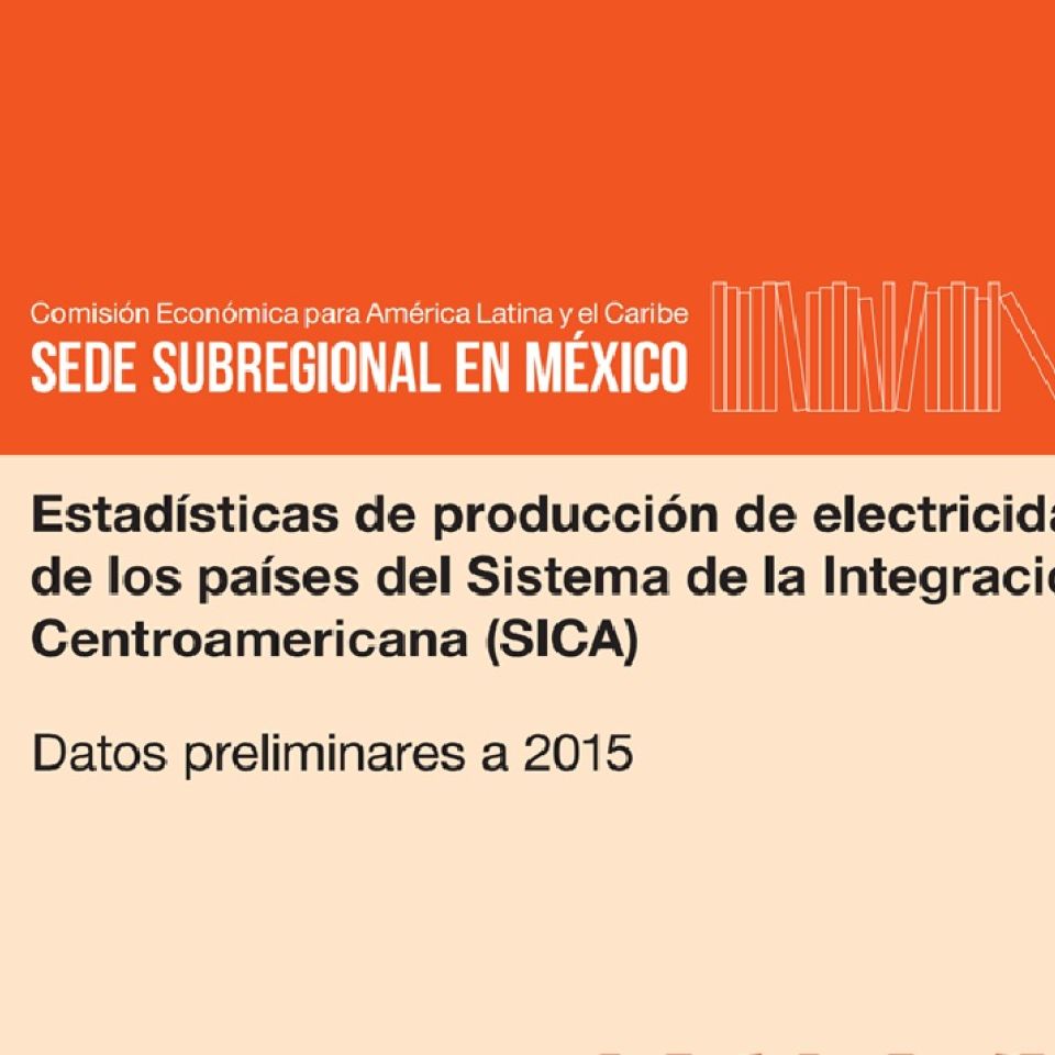 Estadísticas de Producción de Electricidad 