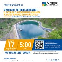 Conferencia virtual: Generación Distribuida Renovable