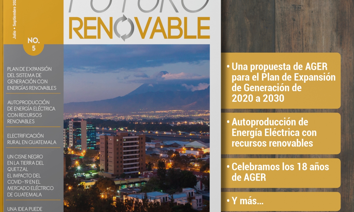 AGER lanza quinta edición de revista Futuro Renovable